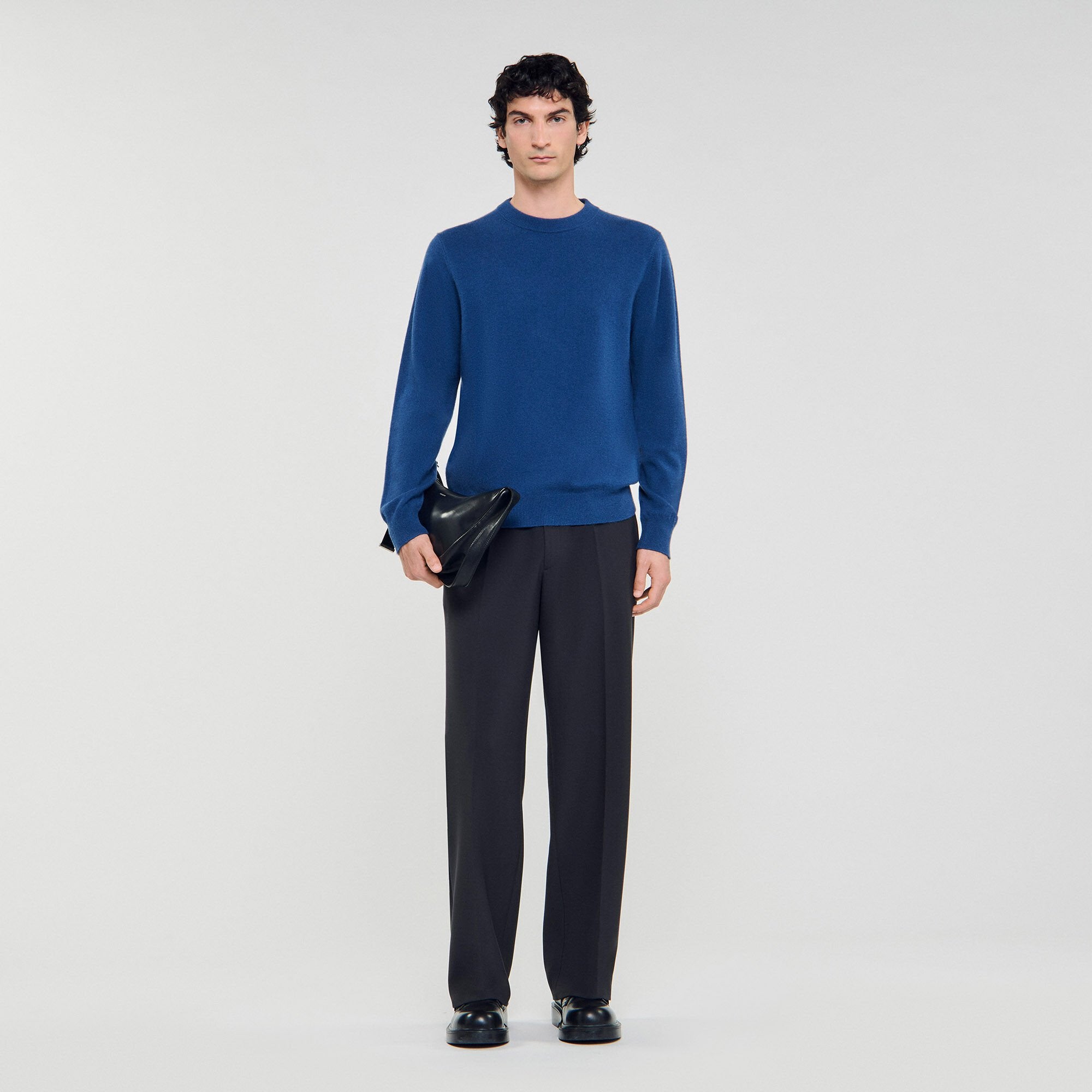 Sandro / Cashmere sweater Blue Prusse