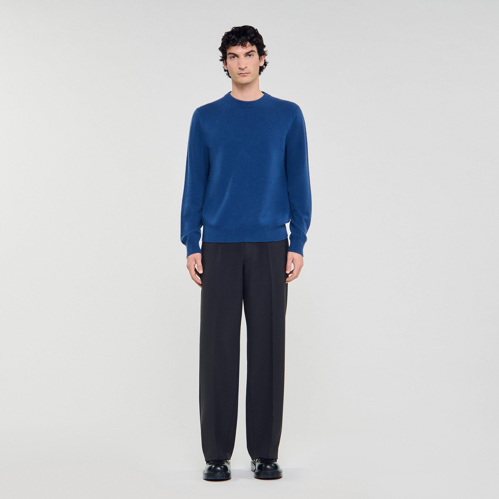 Sandro / Cashmere sweater Blue Prusse