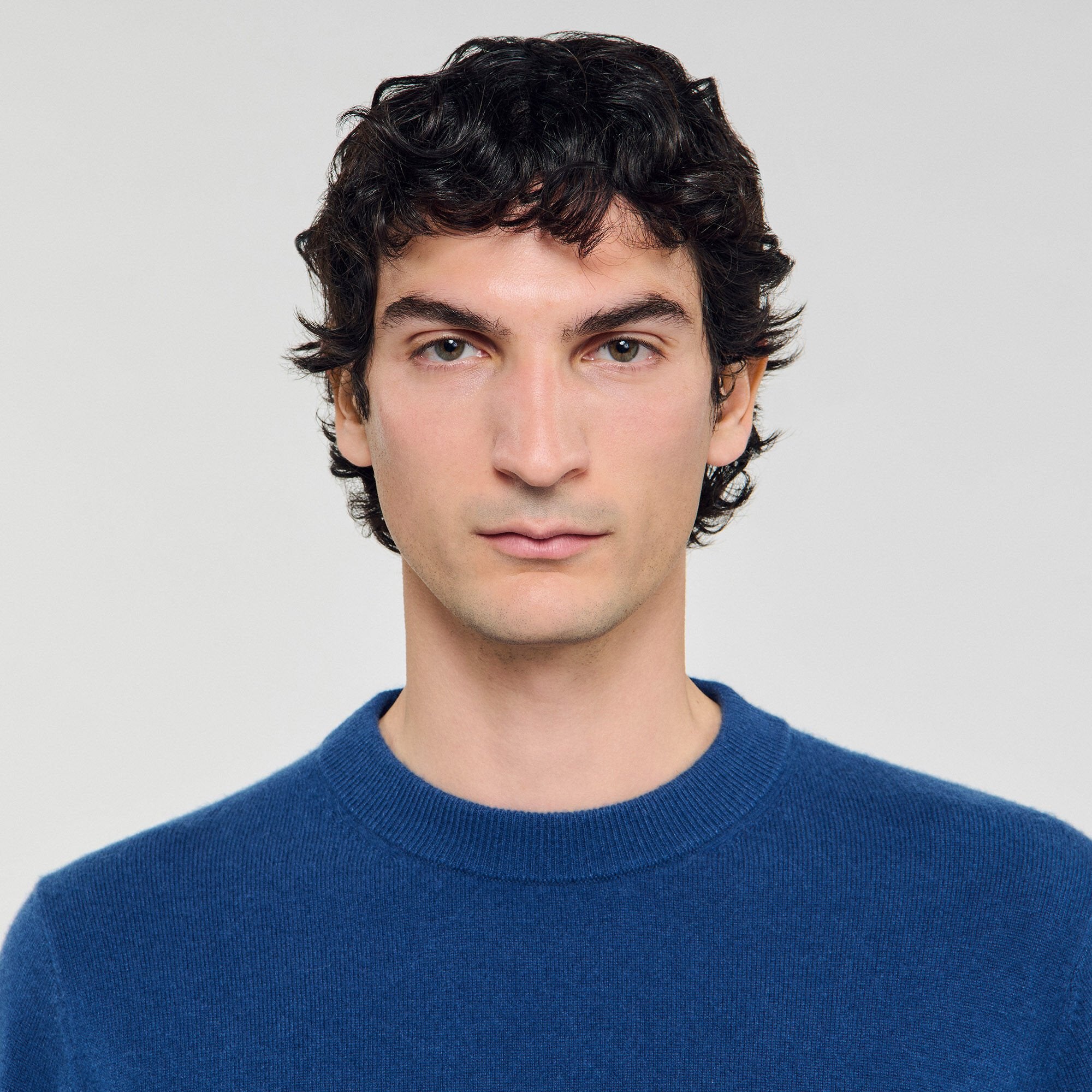 Sandro / Cashmere sweater Blue Prusse