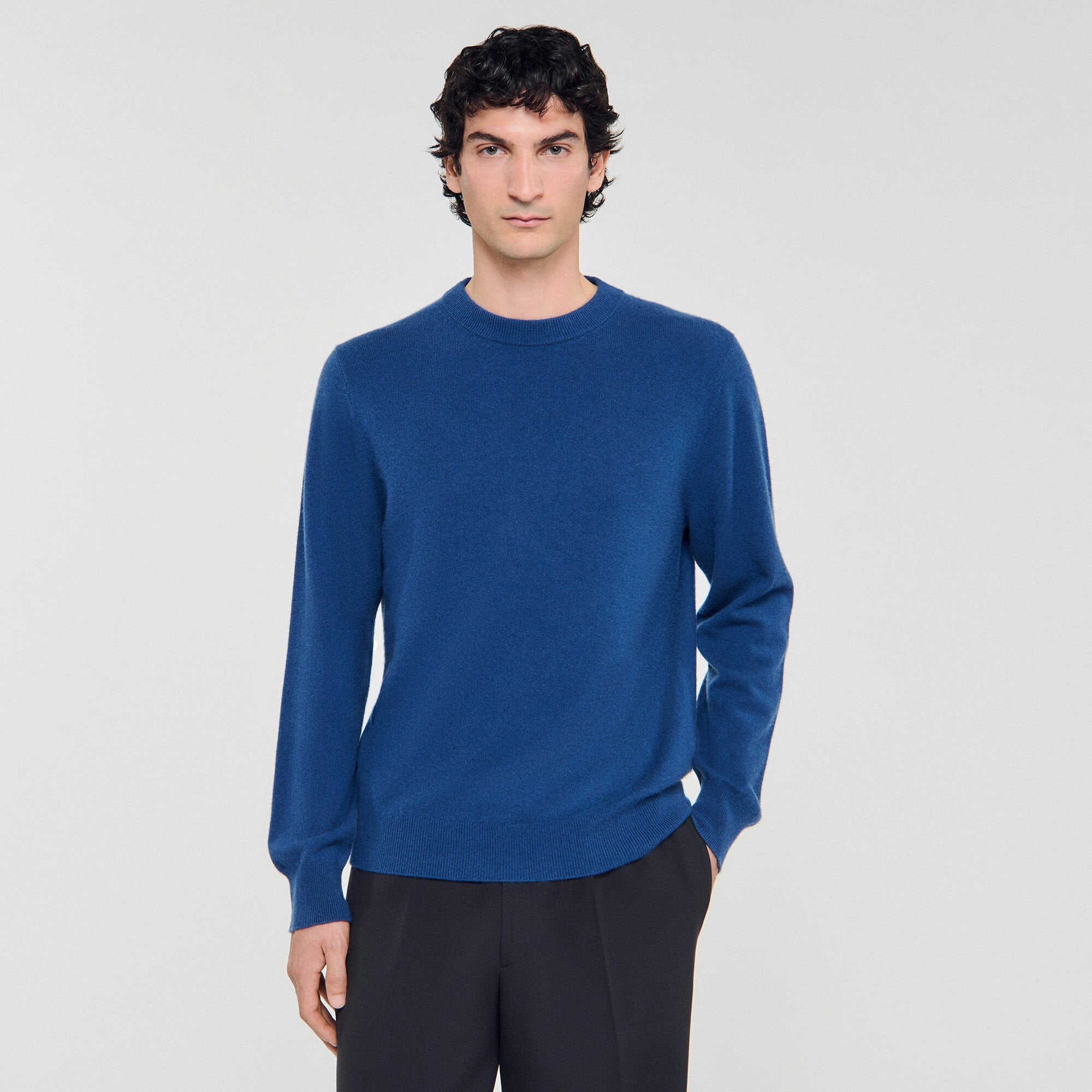 Sandro / Cashmere sweater Blue Prusse