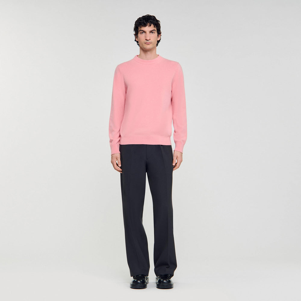 Sandro / Cashmere sweater Baby Pink
