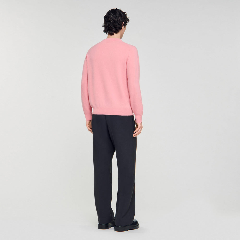 Sandro / Cashmere sweater Baby Pink