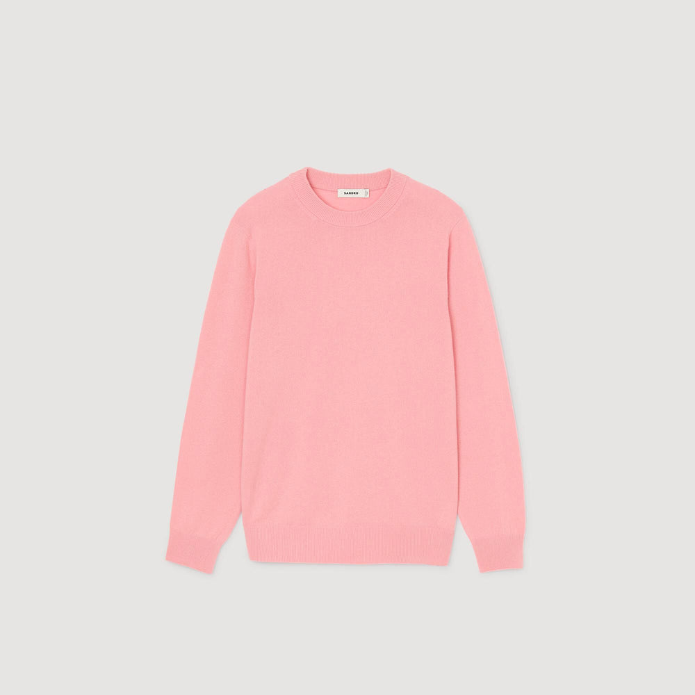 Sandro / Cashmere sweater Baby Pink