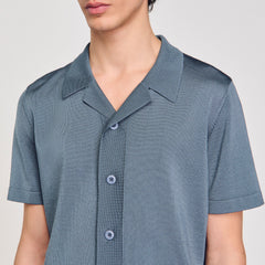 Sandro / Short-sleeved shirt Dark Chambray