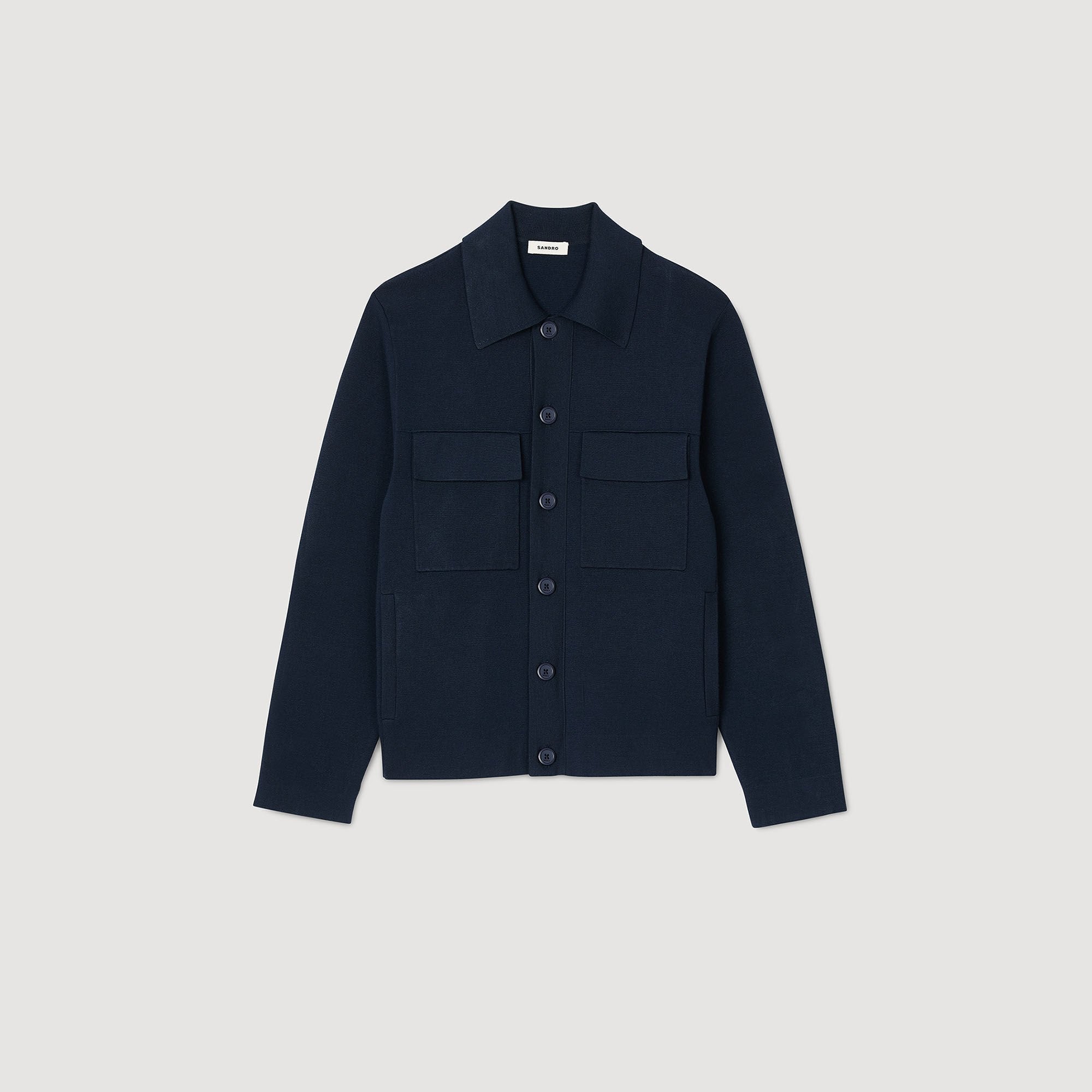 Sandro / Knit jacket Midnight Blue