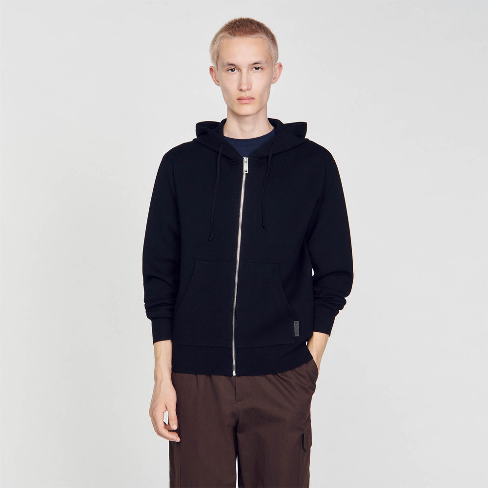 Sandro / Hoodie Black