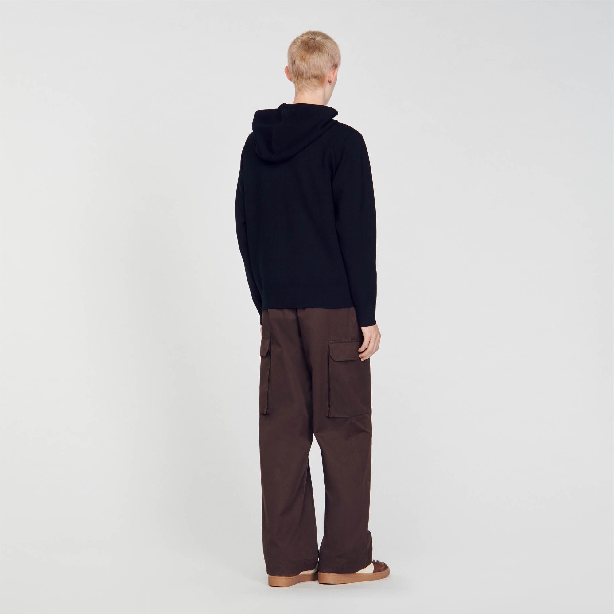 Sandro / Hoodie Black