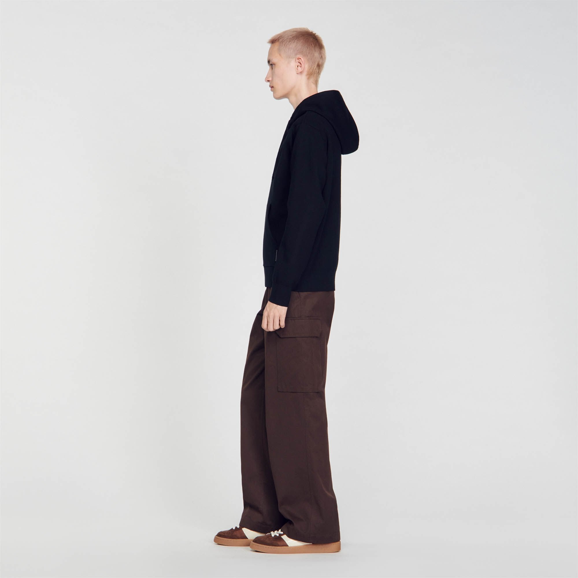 Sandro / Hoodie Black