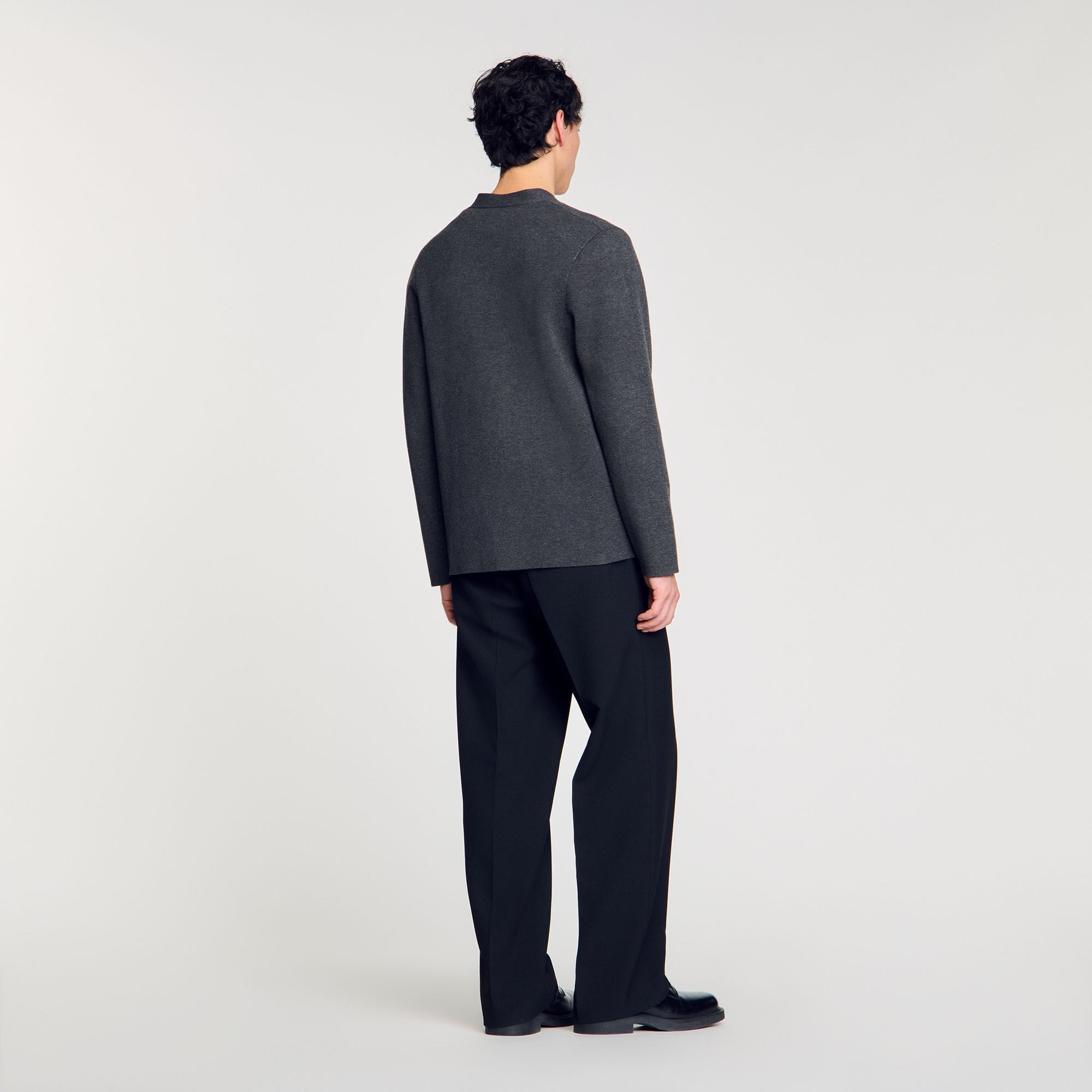 Sandro / Cardigan with snake detail Lime