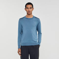 Sandro / Fine knit sweater Blue Office
