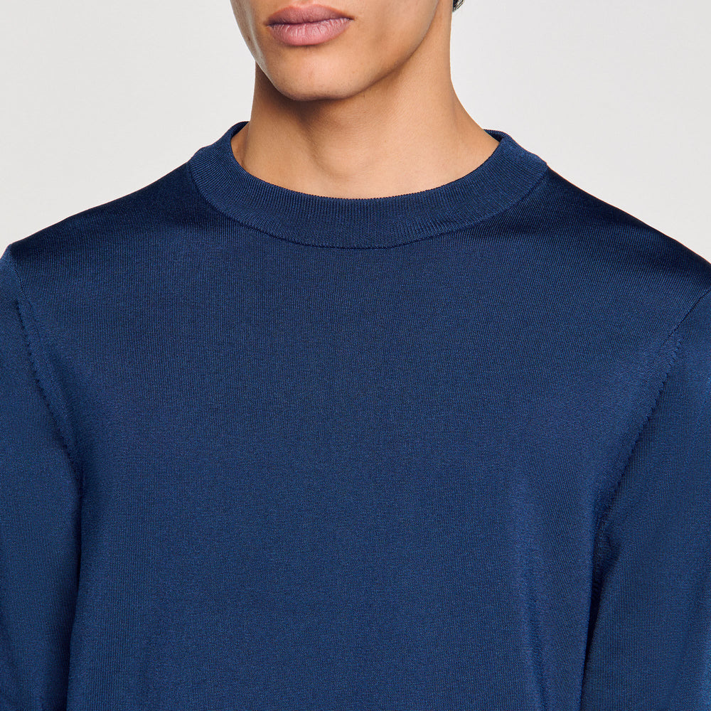 Sandro / Fine knit sweater Royal Blue