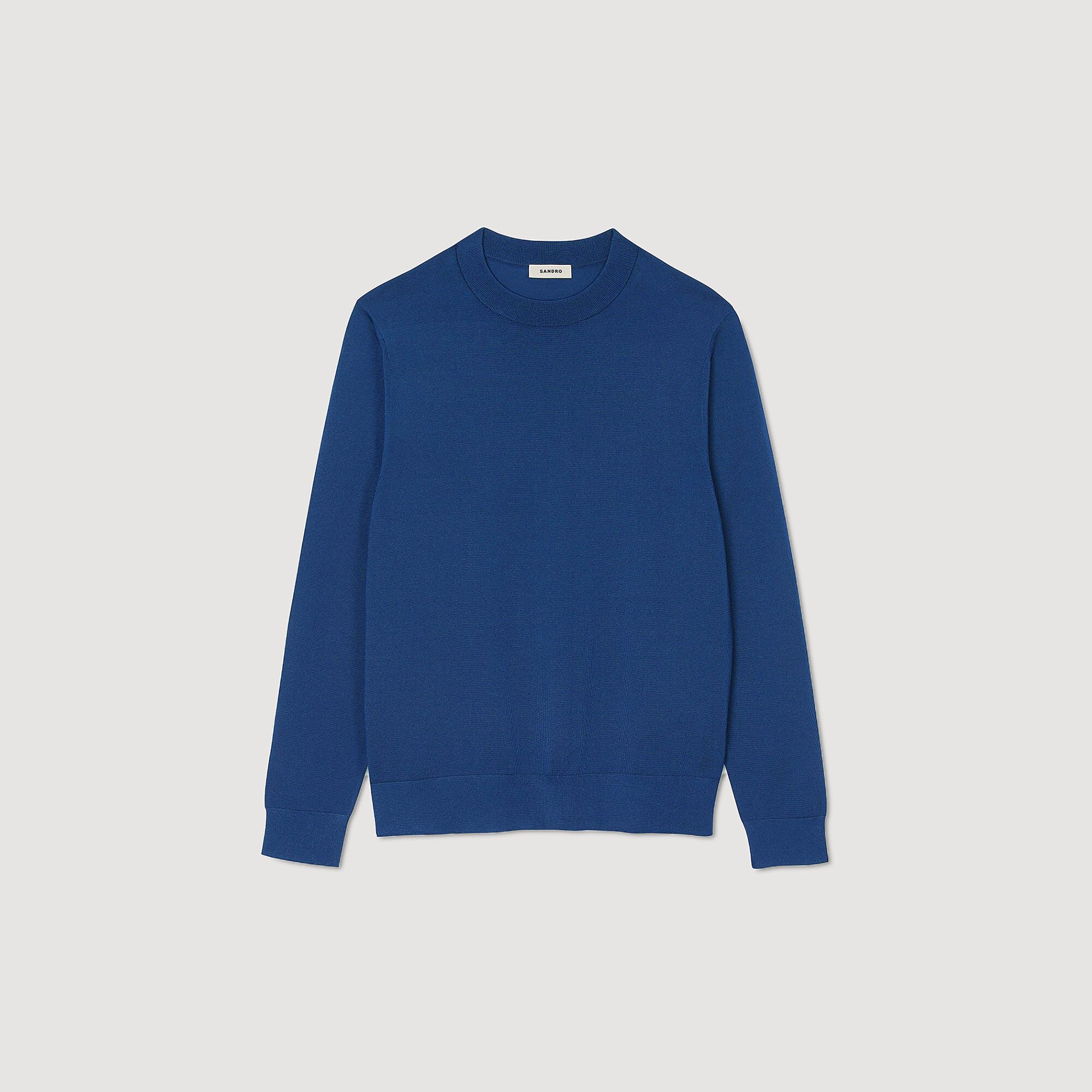 Sandro / Fine knit sweater Royal Blue