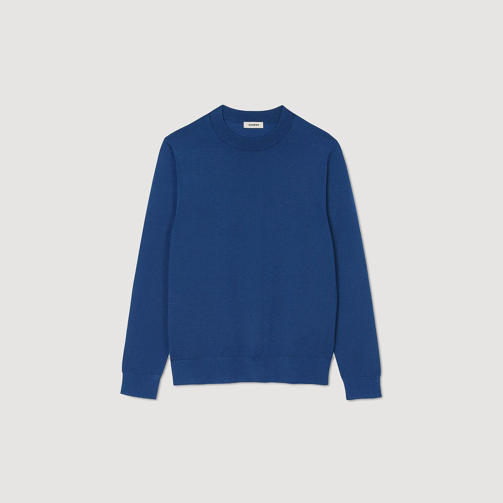Sandro / Fine knit sweater Royal Blue