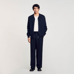 Sandro / Knit jacket Navy Blue