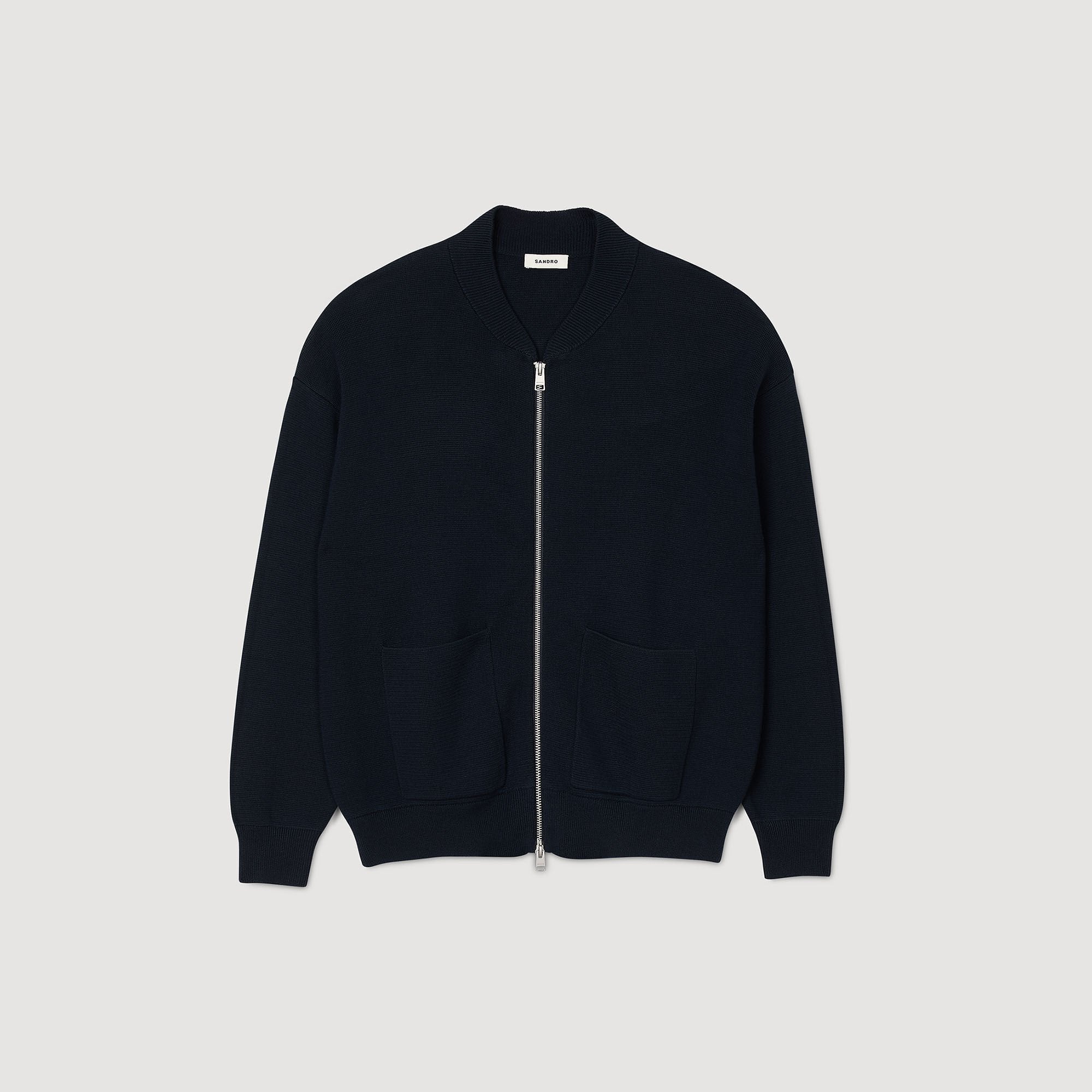 Sandro / Knit jacket Navy Blue