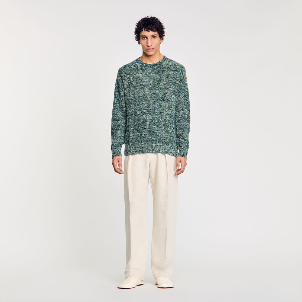 Sandro / Chenille sweater Super Green