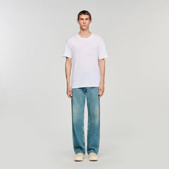 Sandro / Certified linen T-shirt White