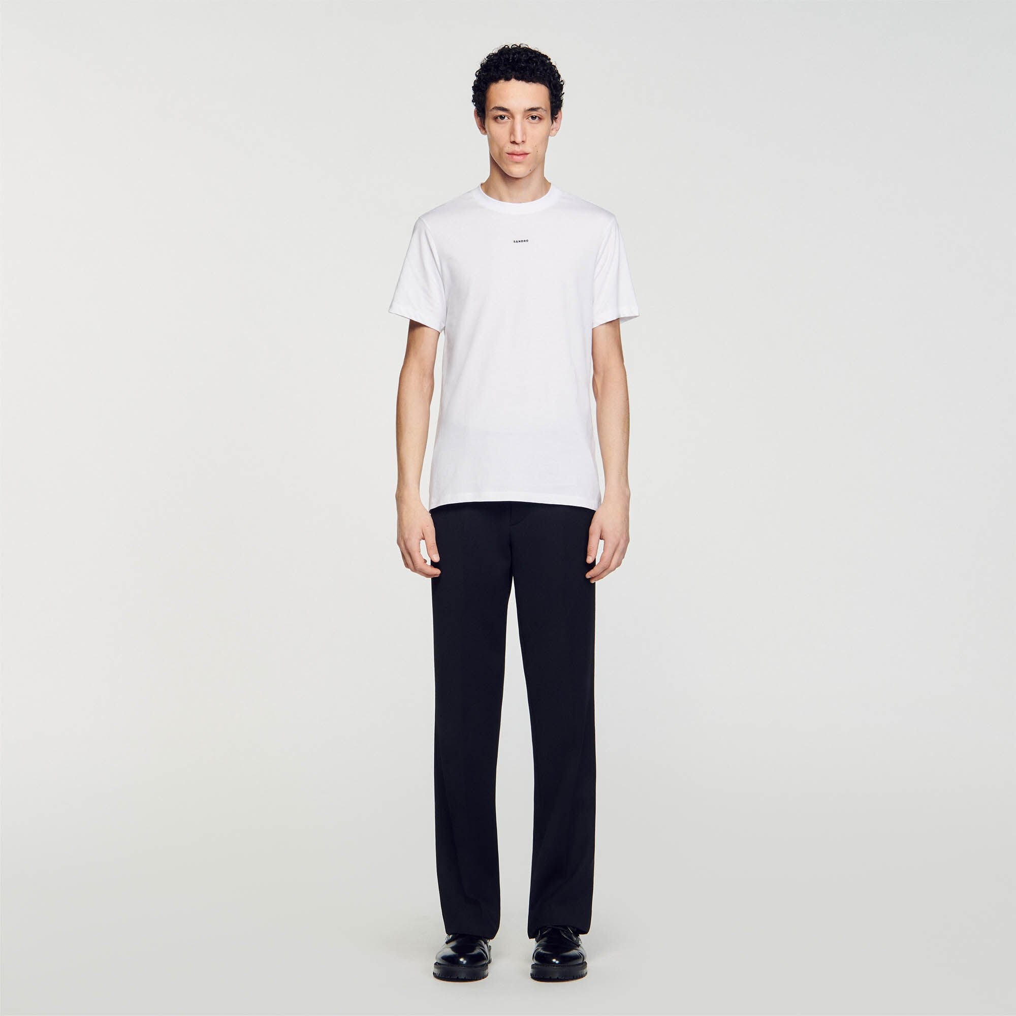Sandro / Short-sleeved T-shirt White