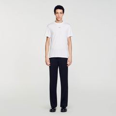 Sandro / Short-sleeved T-shirt White