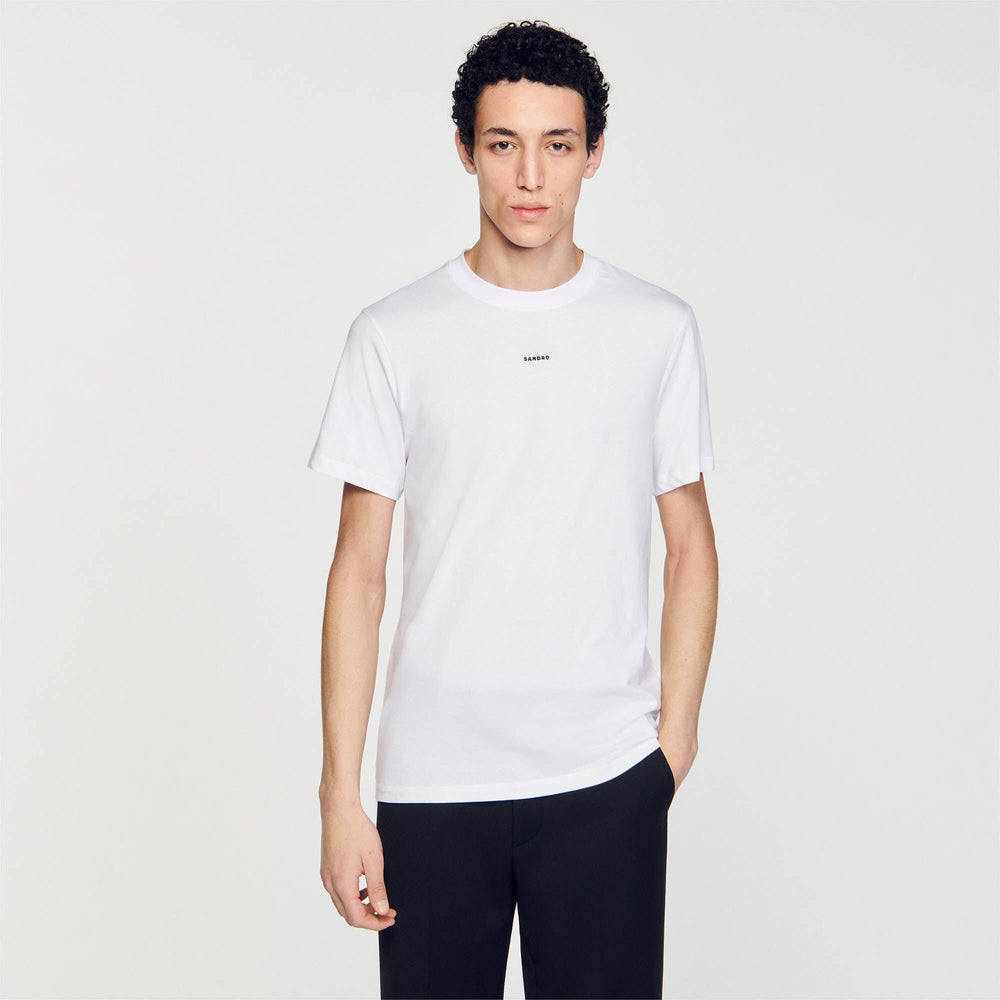 Sandro / Short-sleeved T-shirt White