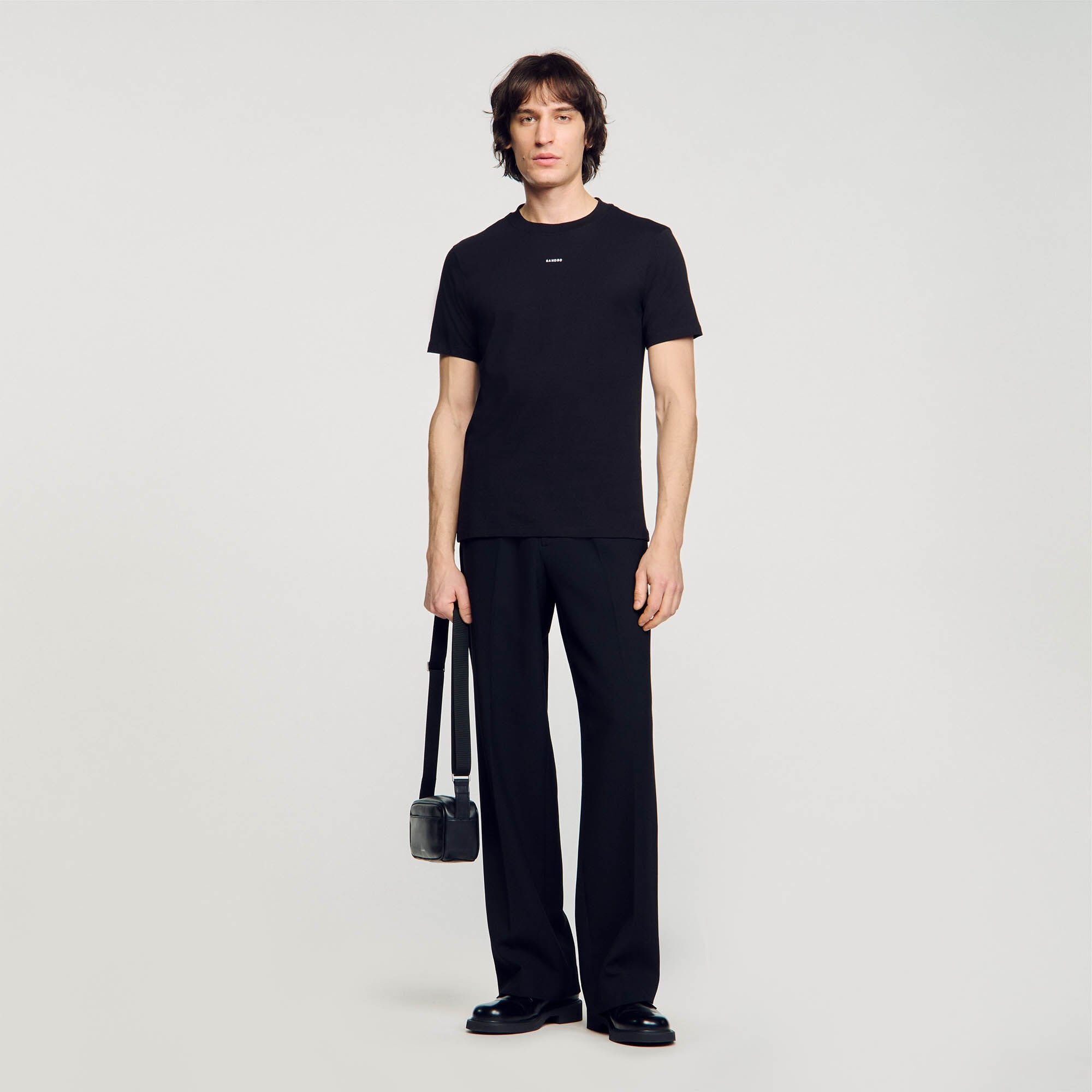 Sandro / Short-sleeved T-shirt Black
