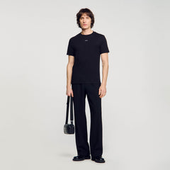 Sandro / Short-sleeved T-shirt Black