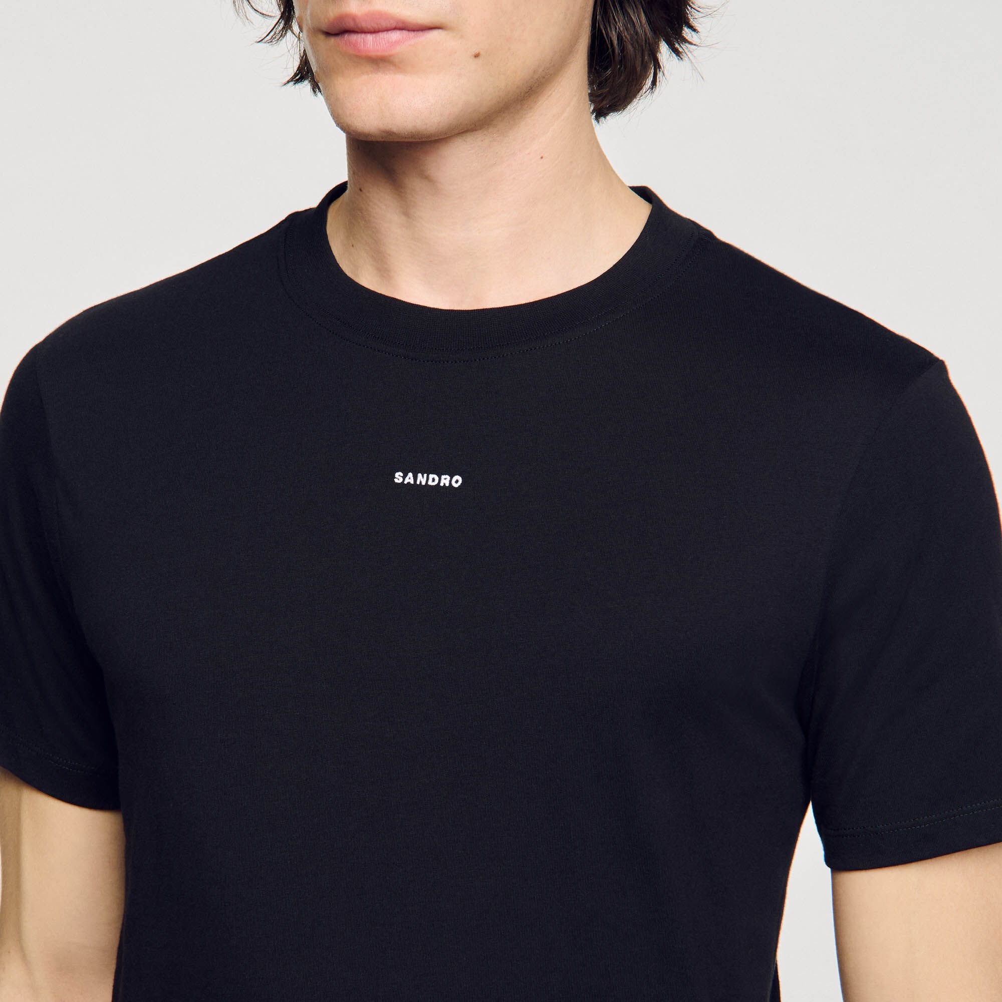 Sandro / Short-sleeved T-shirt Black