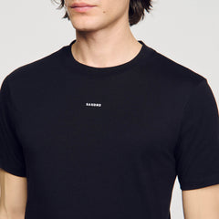 Sandro / Short-sleeved T-shirt Black