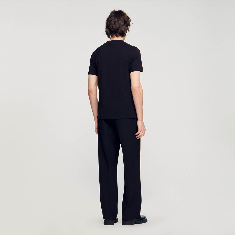 Sandro / Short-sleeved T-shirt Black