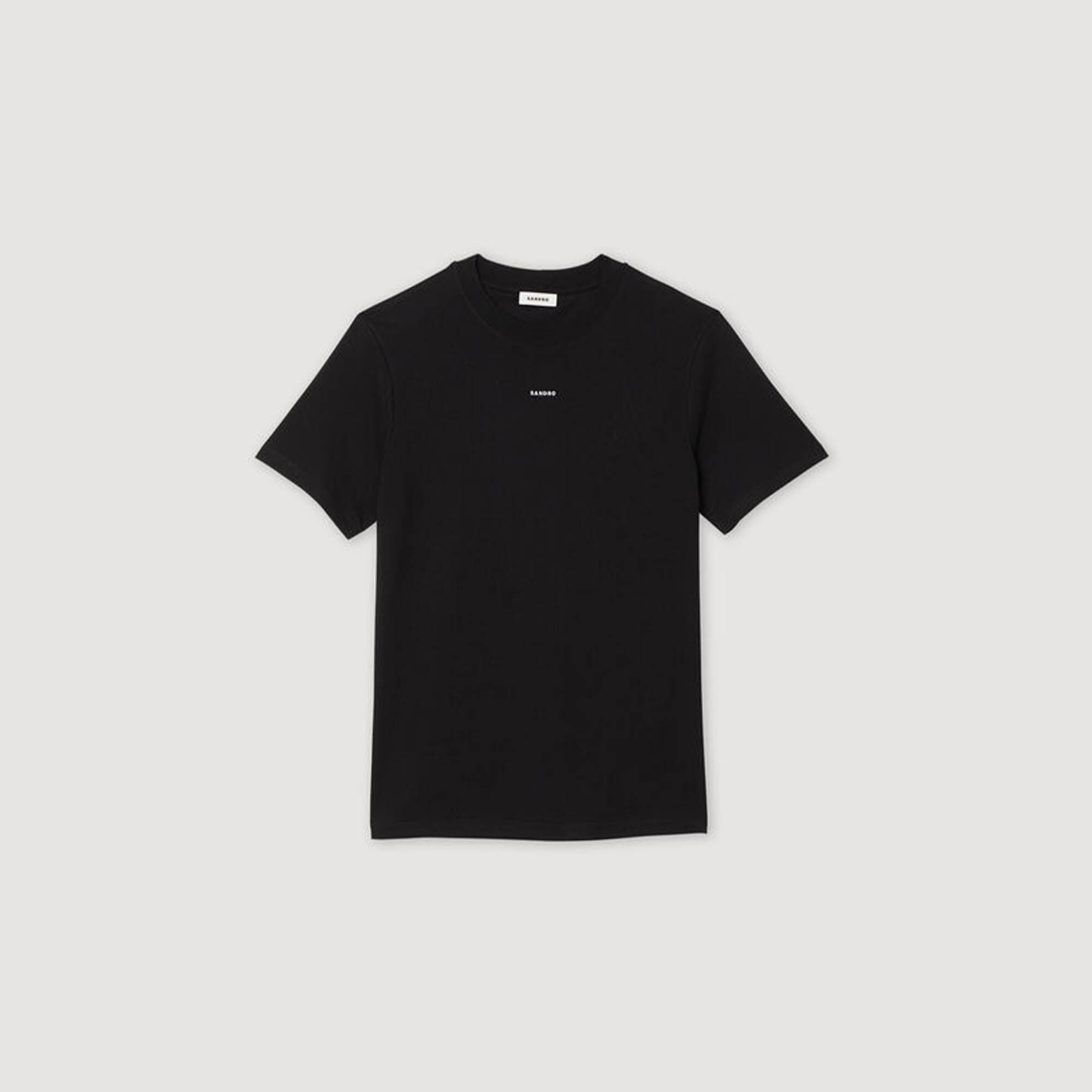 Sandro / Short-sleeved T-shirt Black