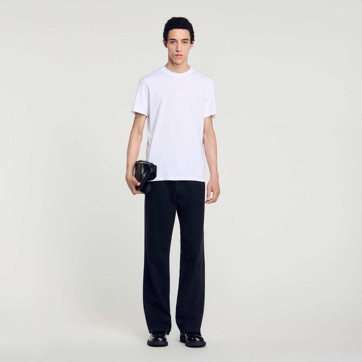 Sandro / Cotton T-shirt White