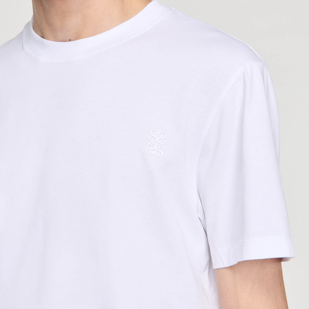 Sandro / Cotton T-shirt White