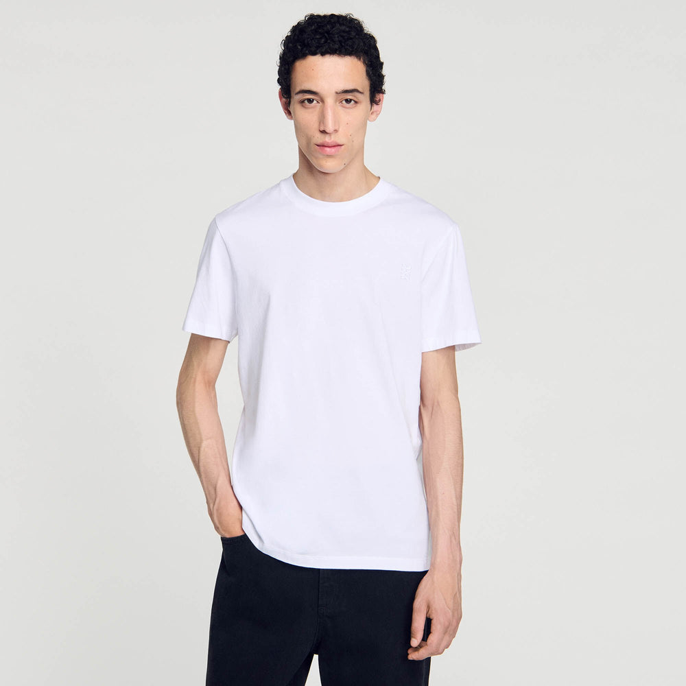 Sandro / Cotton T-shirt White
