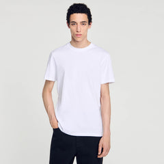 Sandro / Cotton T-shirt White