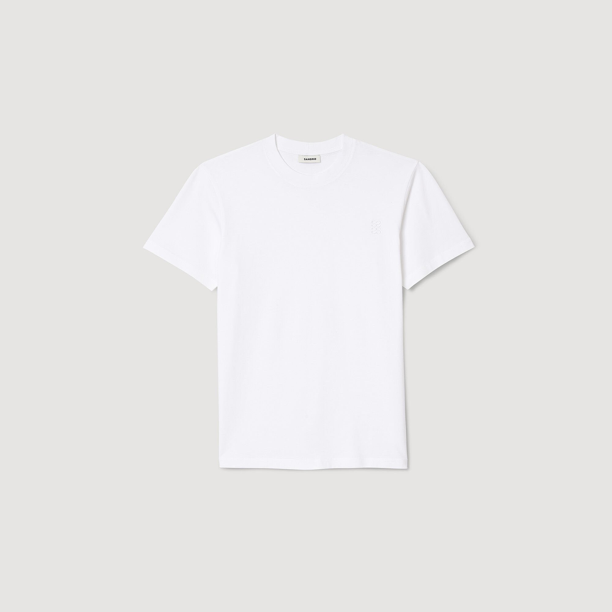 Sandro / Cotton T-shirt White