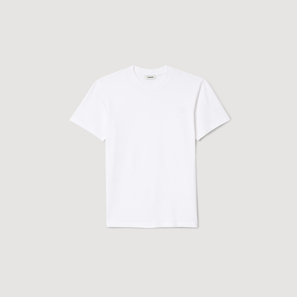 Sandro / Cotton T-shirt White
