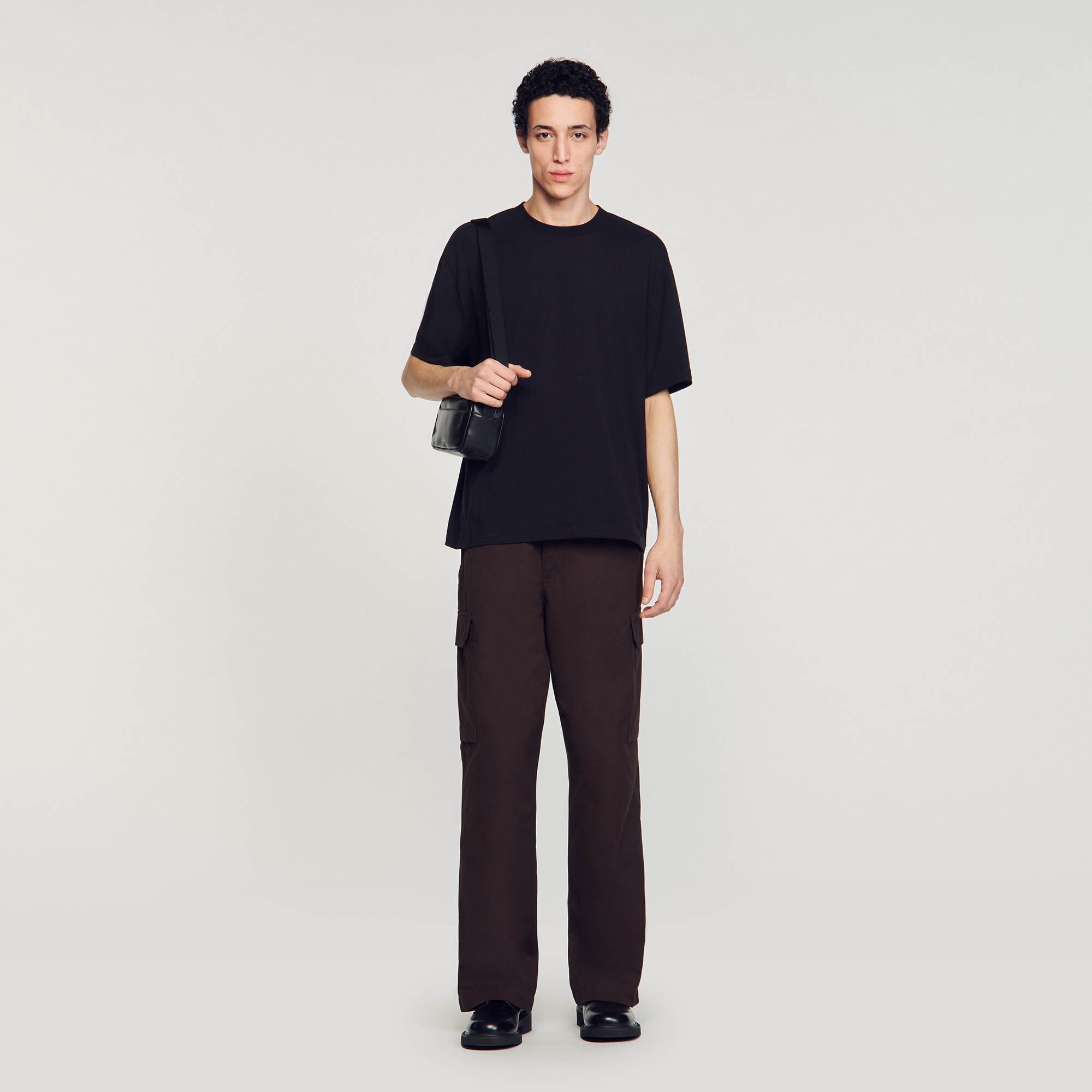 Sandro / Oversized T-shirt Black