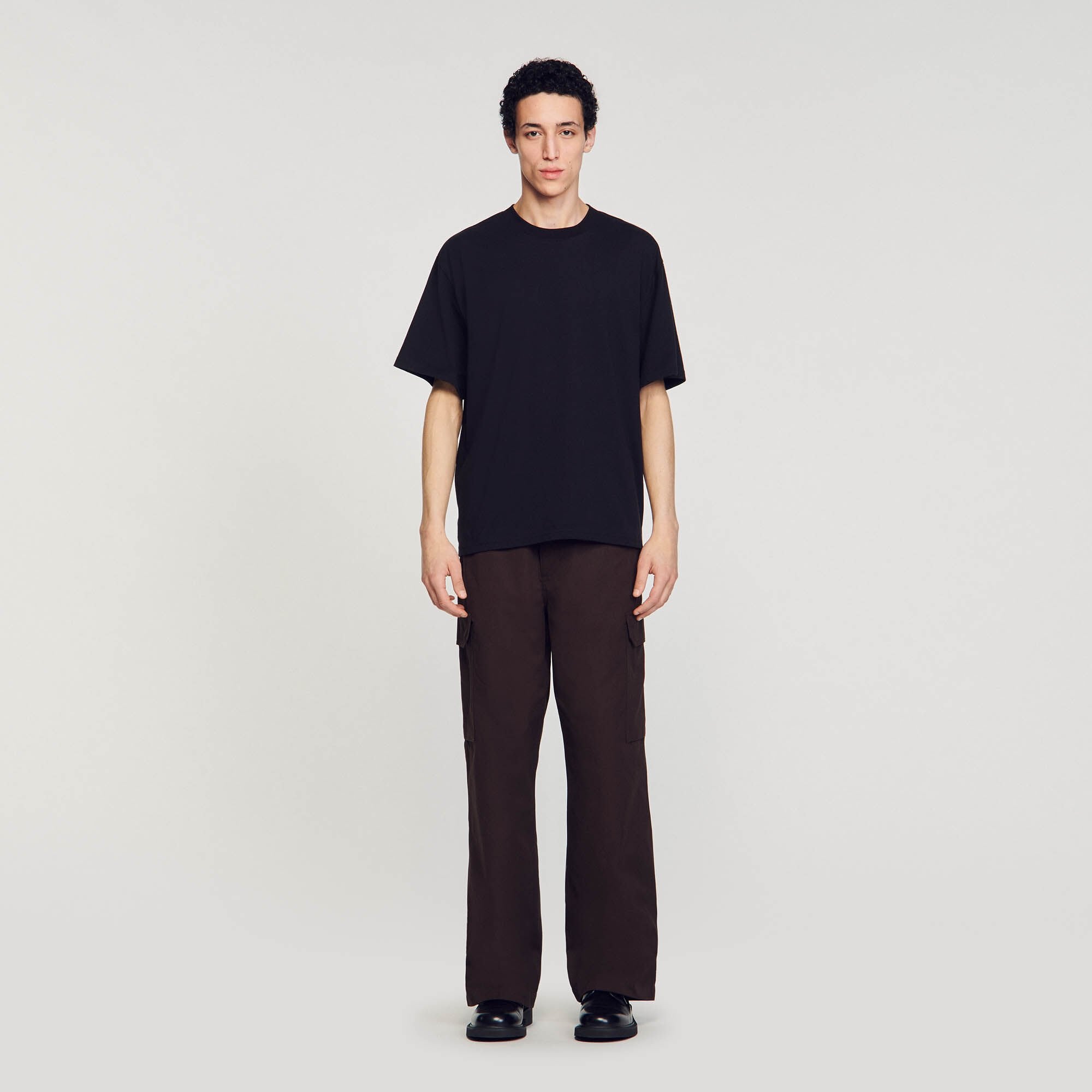 Sandro / Oversized T-shirt Black
