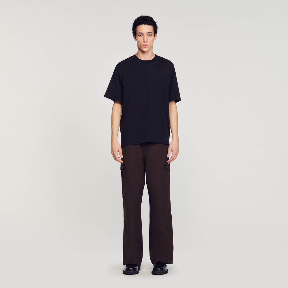 Sandro / Oversized T-shirt Black