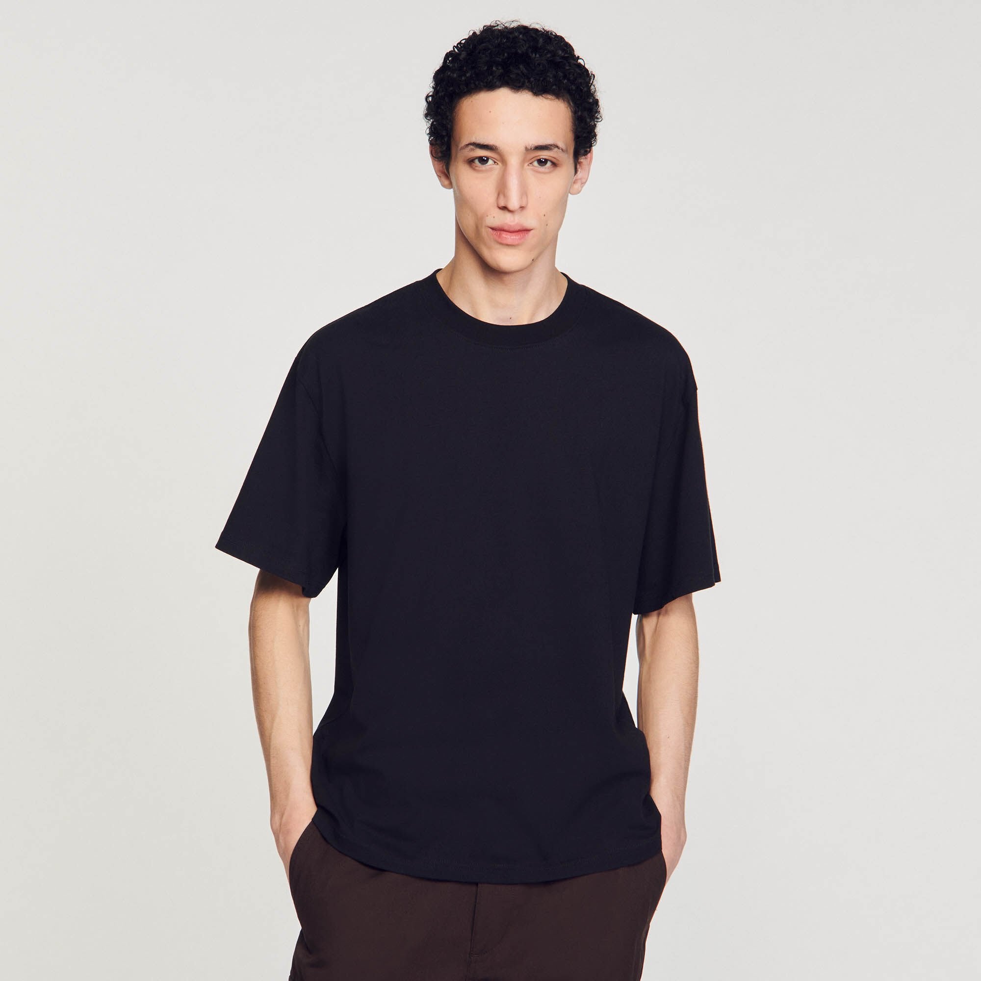 Sandro / Oversized T-shirt Black