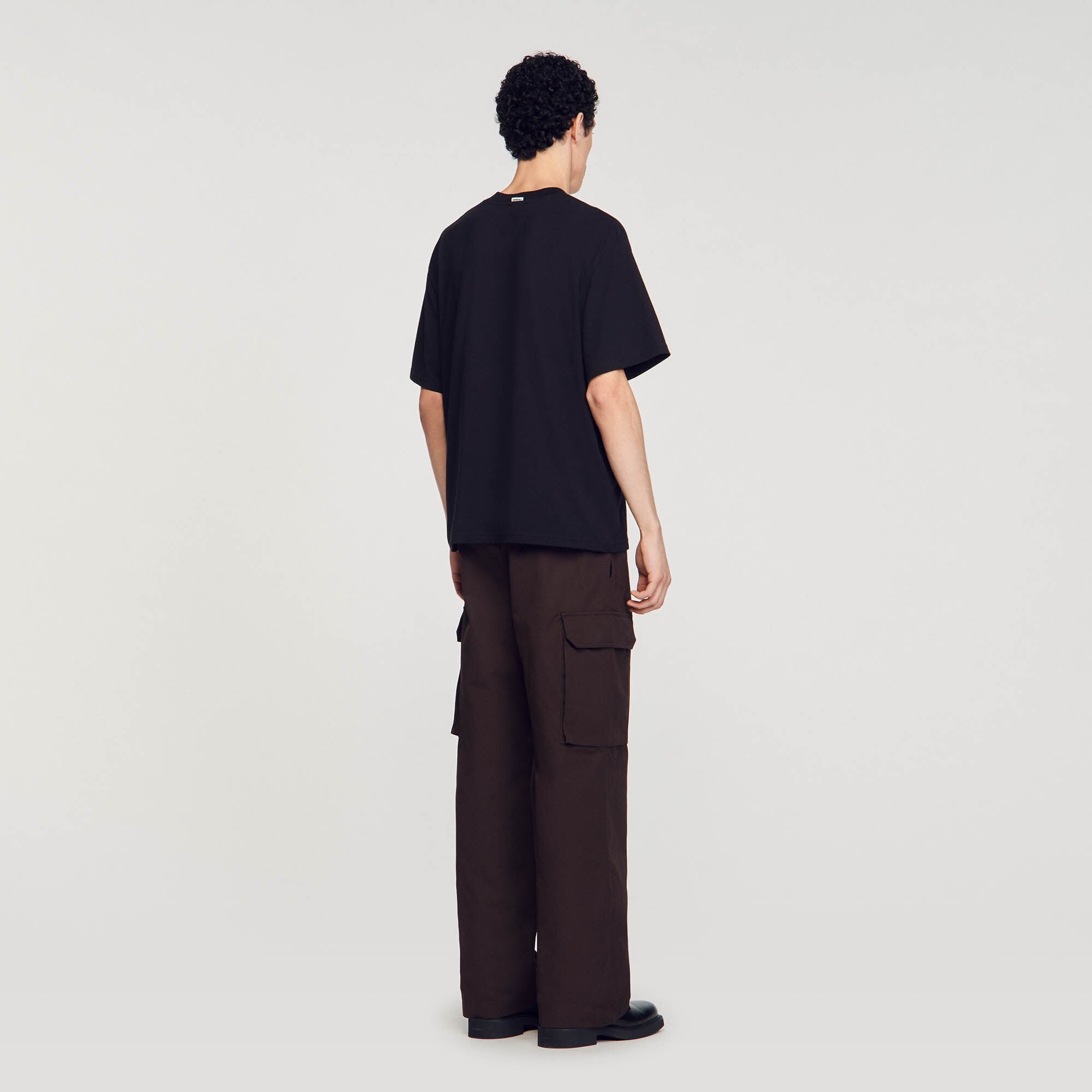 Sandro / Oversized T-shirt Black