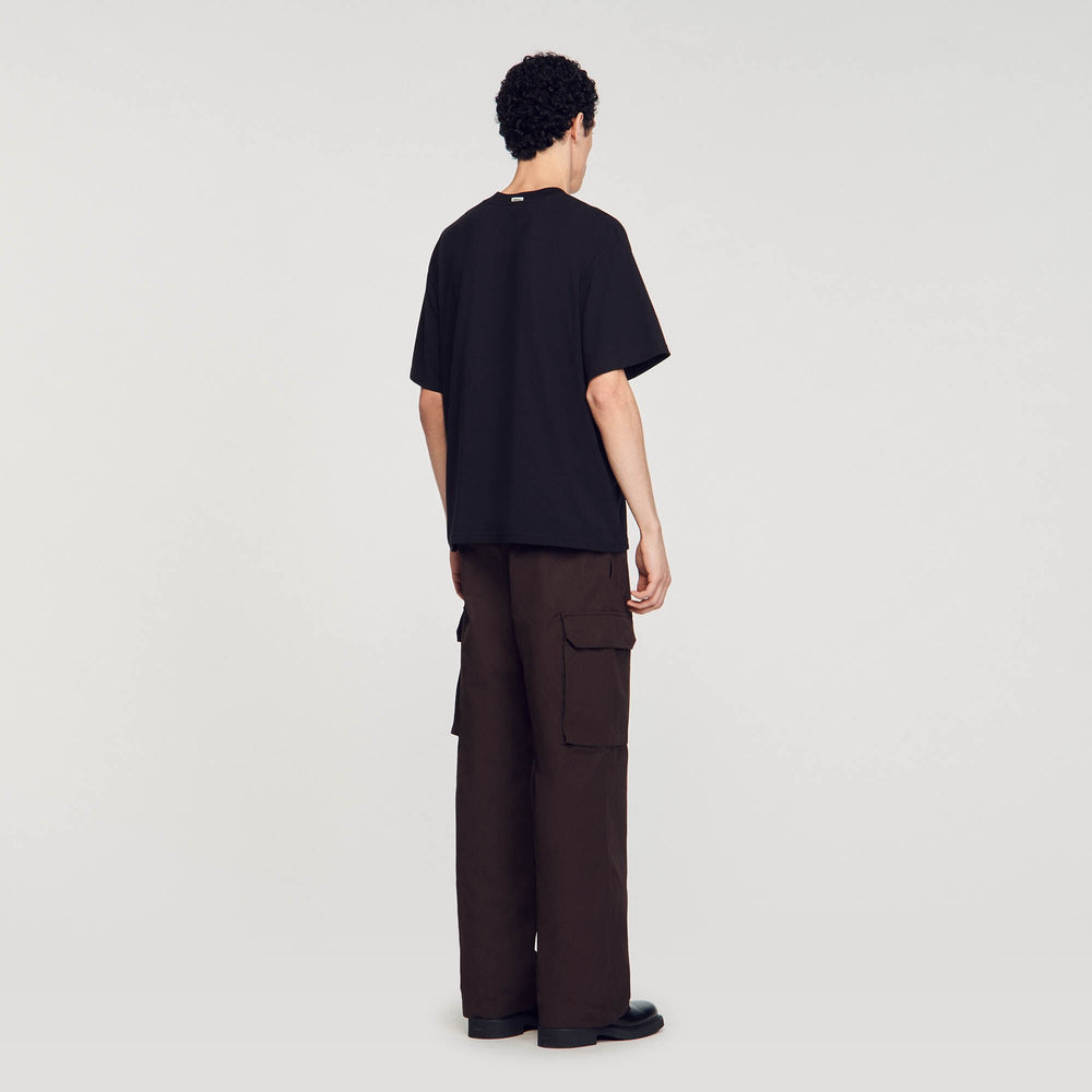 Sandro / Oversized T-shirt Black