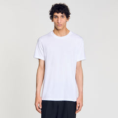 Sandro / Cotton T-shirt with logo Optic White