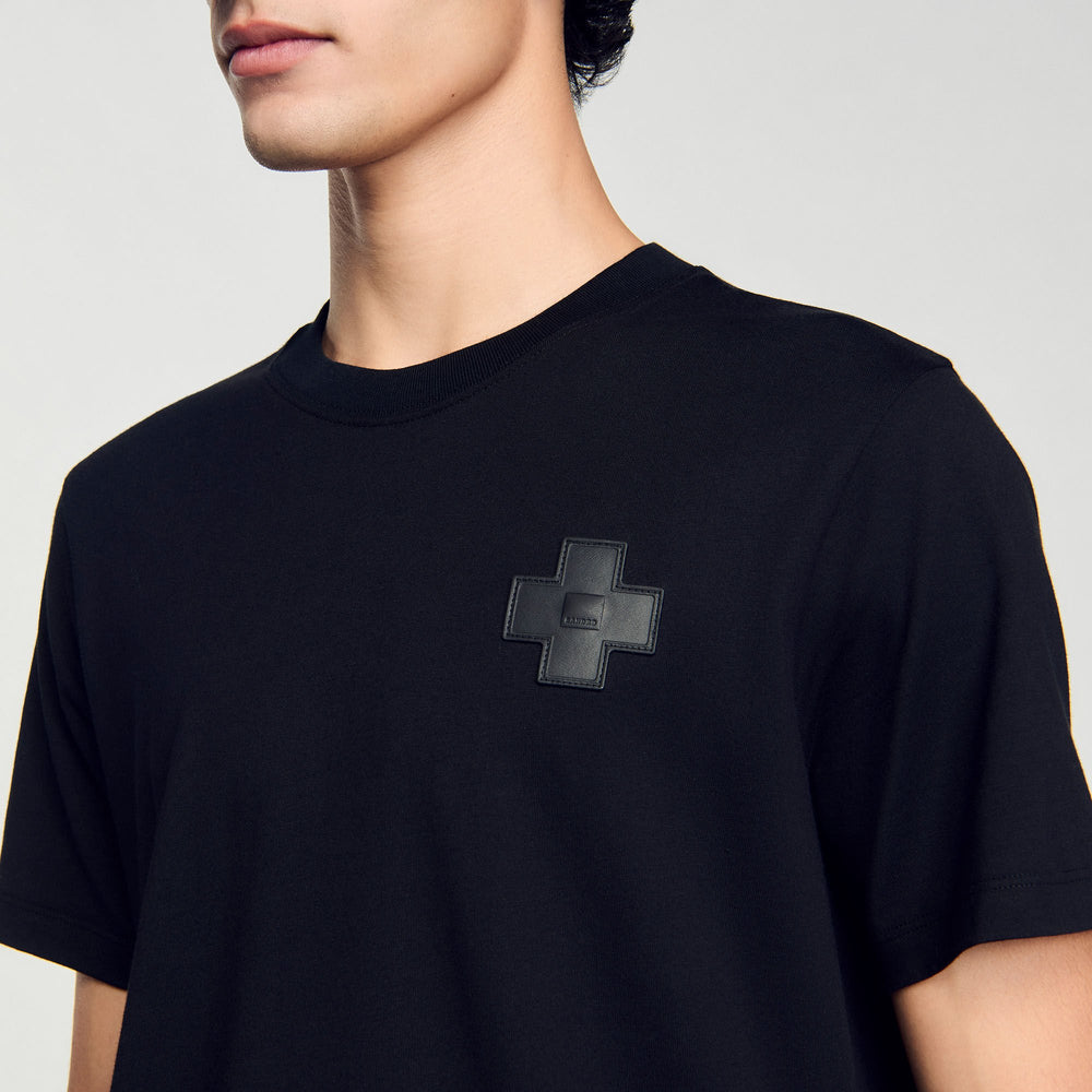 Sandro / Cross T-shirt Black