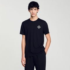 Sandro / Cross T-shirt Black
