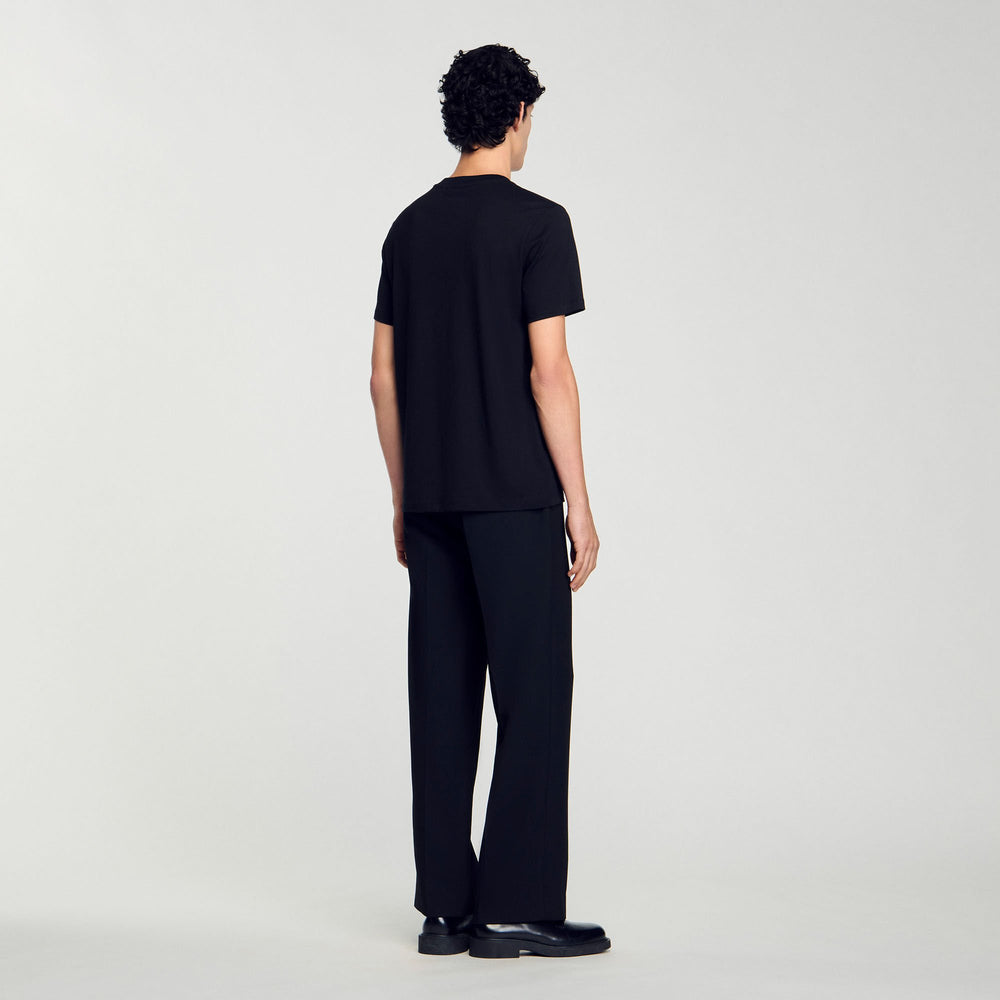 Sandro / Cross T-shirt Black