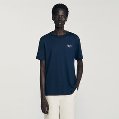 Sandro / T-shirt with appliqué logo Midnight Blue