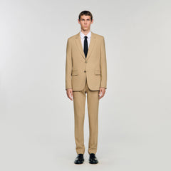 Sandro / Wool suit jacket Beige