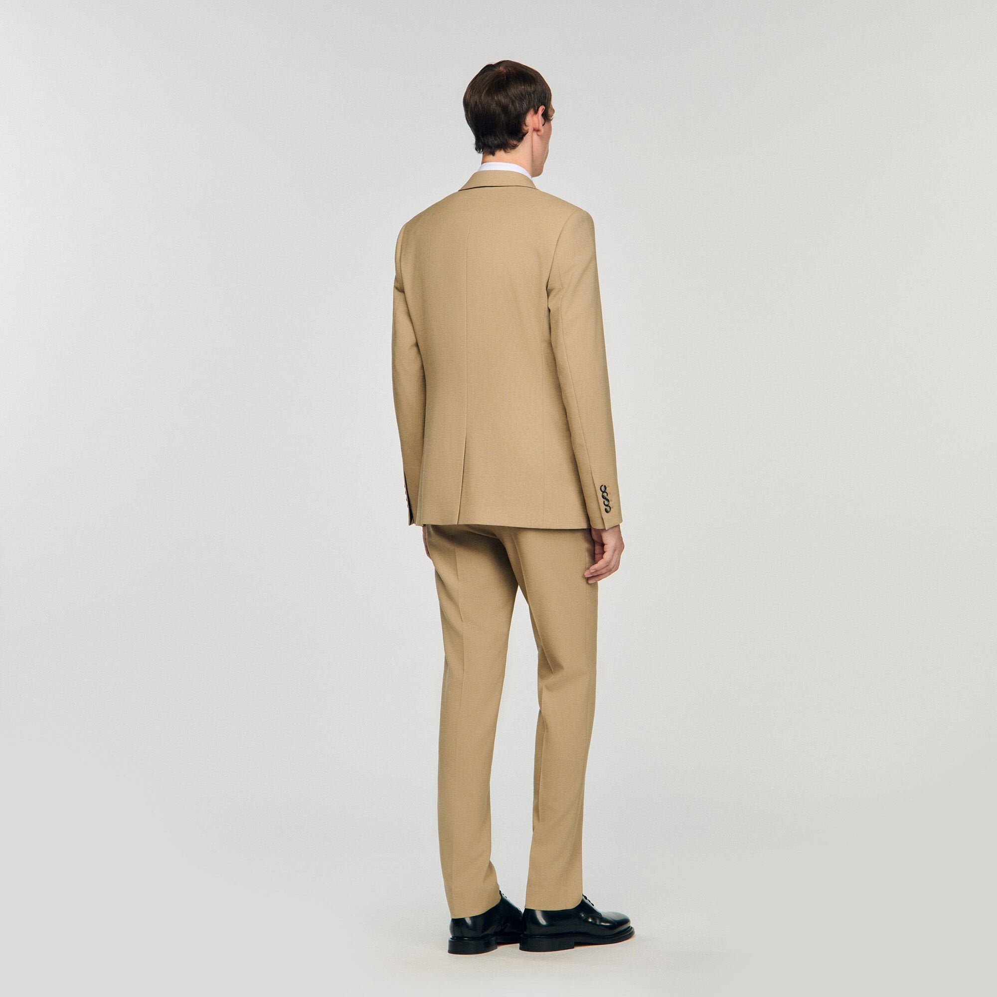 Sandro / Wool suit jacket Beige