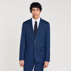 Sandro / Wool suit jacket Royal Blue